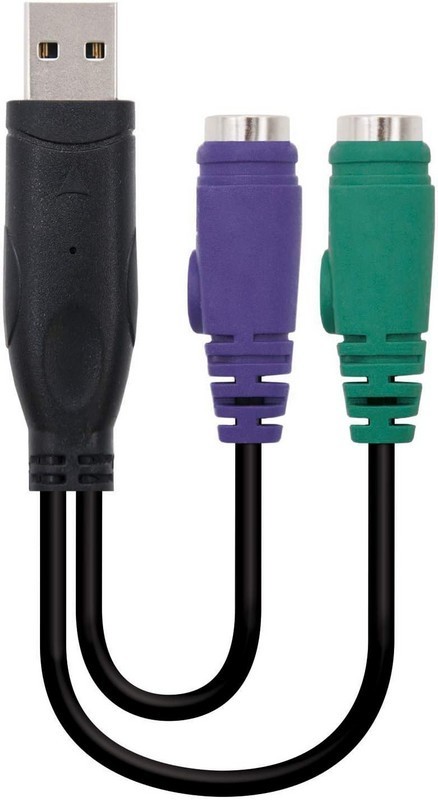 CABLE CONVERSOR PS2 A USB...